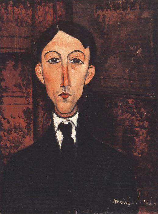 Amedeo Modigliani Portrait of Manuell (mk39) oil painting image